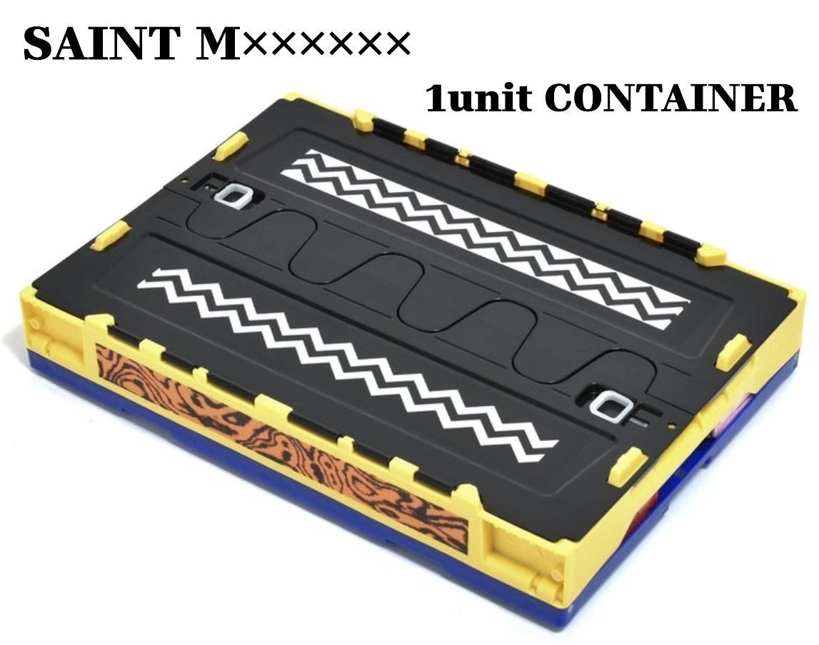 SAINT M×××××× セントマイケル 1unit コンテナBOX / MULTI-3（BLACK