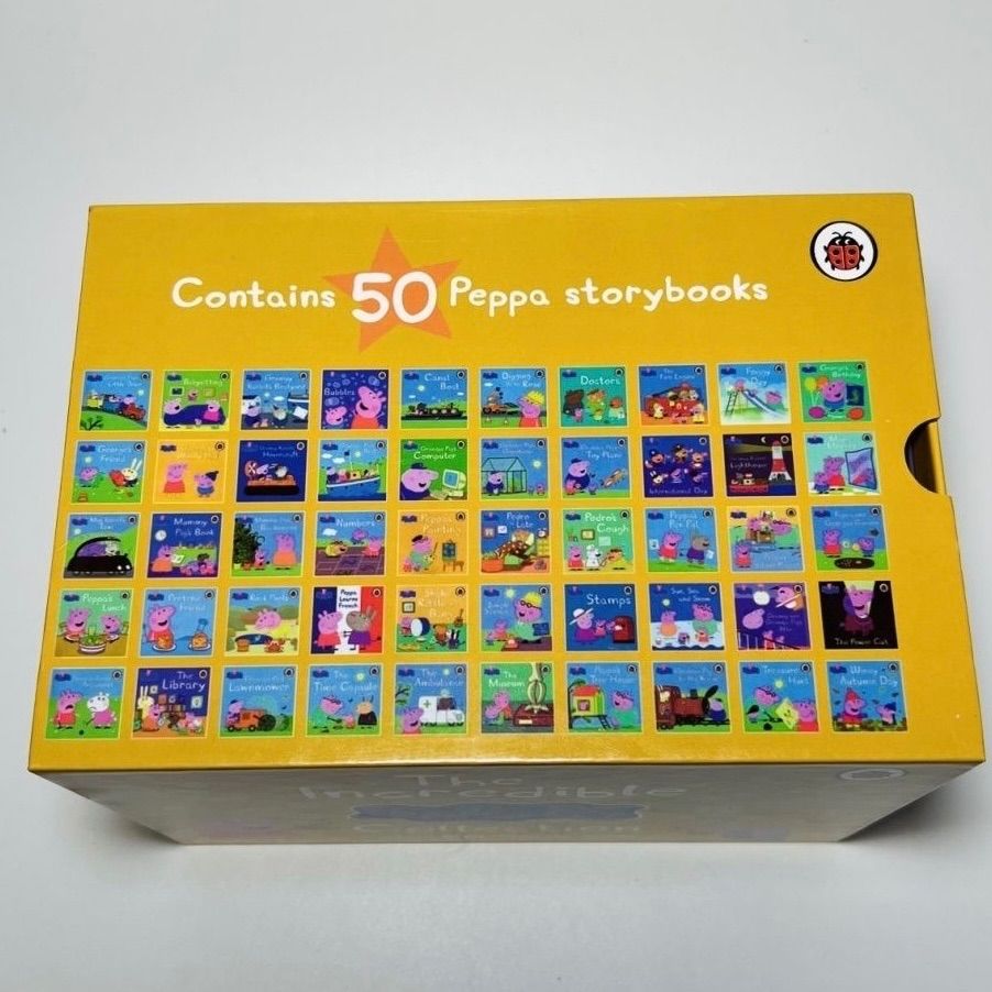 PeppaPig 黄箱 青箱 赤箱 3点 ペッパピッグ クリスマスプレゼント