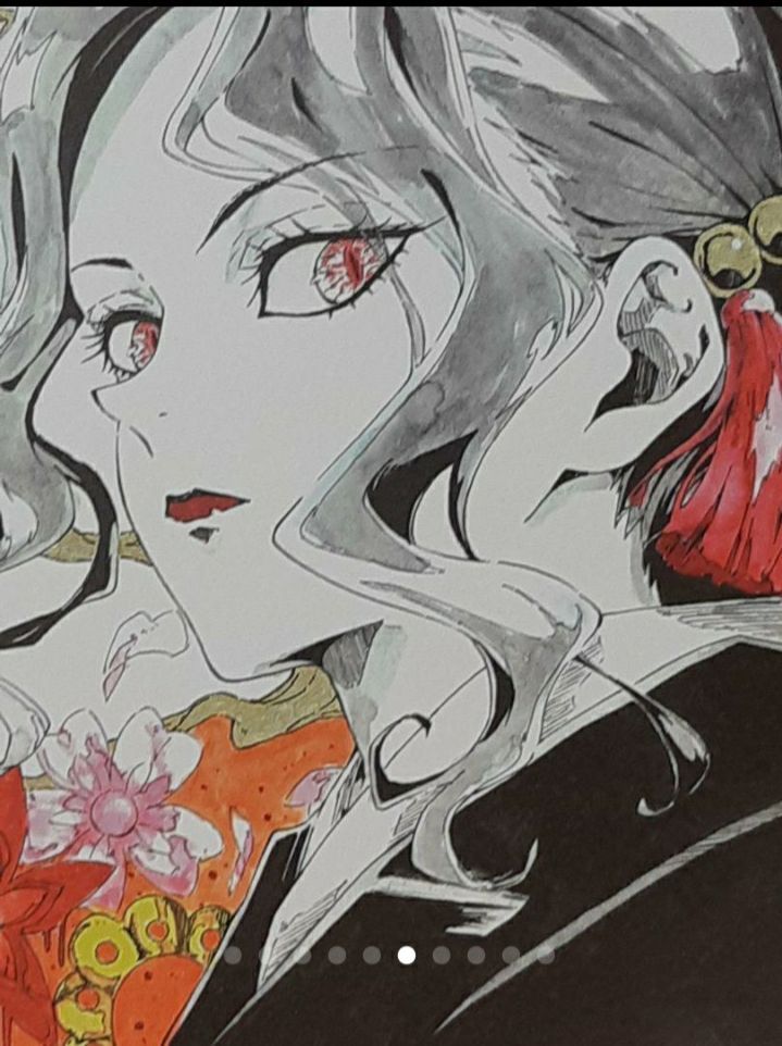 鬼滅の刃 全集中展 複製ミニ色紙 弐 女 鬼舞辻無惨 無惨 女無惨 - メルカリ