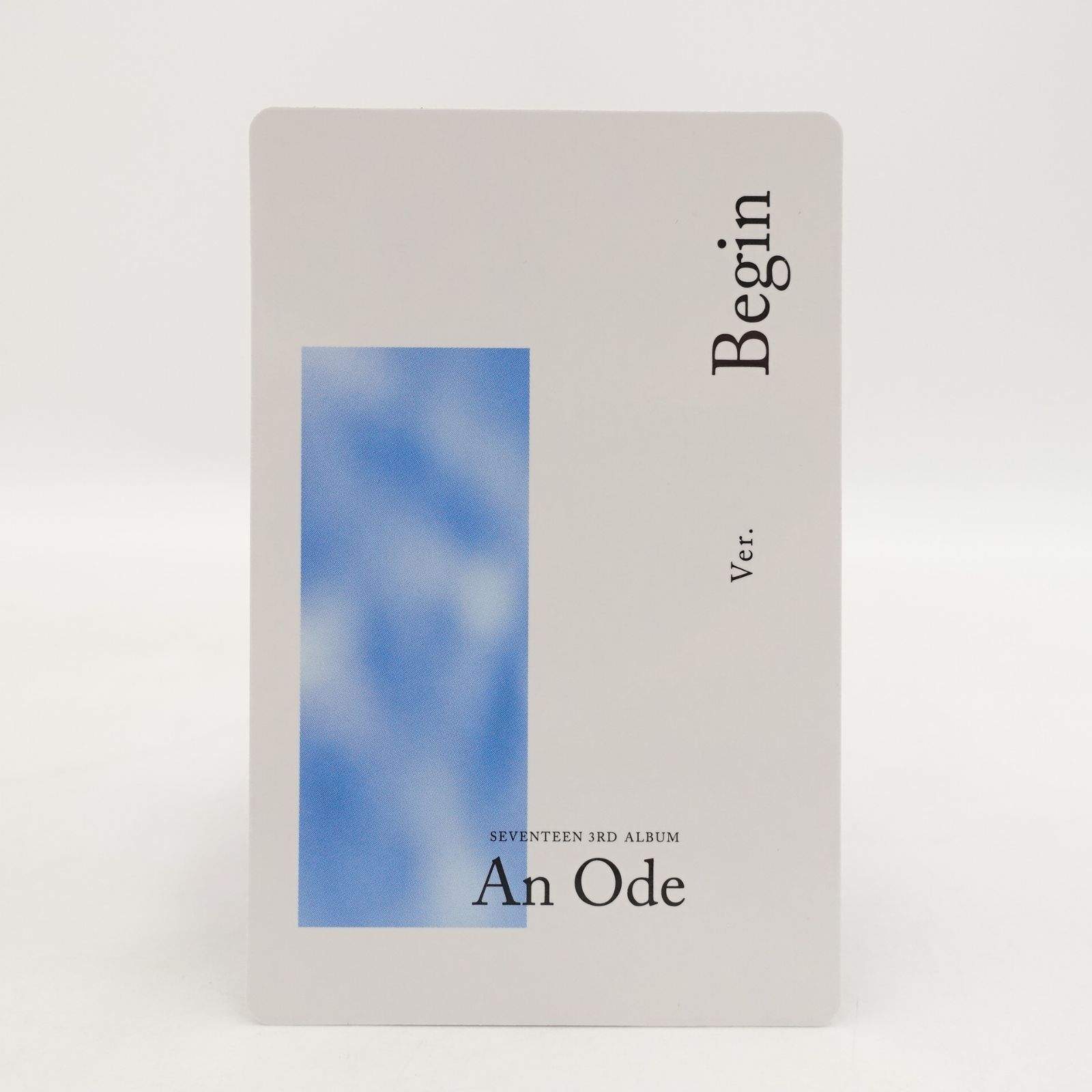 SEVENTEEN ウォヌ An Ode トレカ フォト カード WONWOO セブンティーン