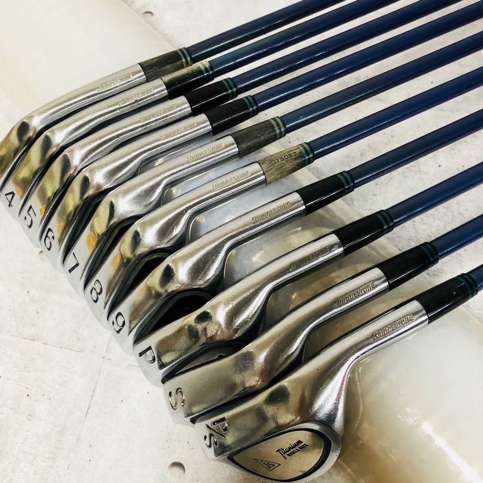 BRIDGESTONE j's ブリヂストン チタンマッスル ジャンボ尾崎 アイアン