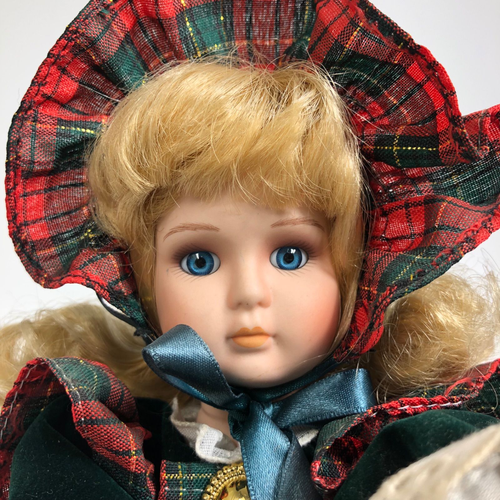 アンティークドール 動く 西洋風 オルゴール付き ビスクドール風