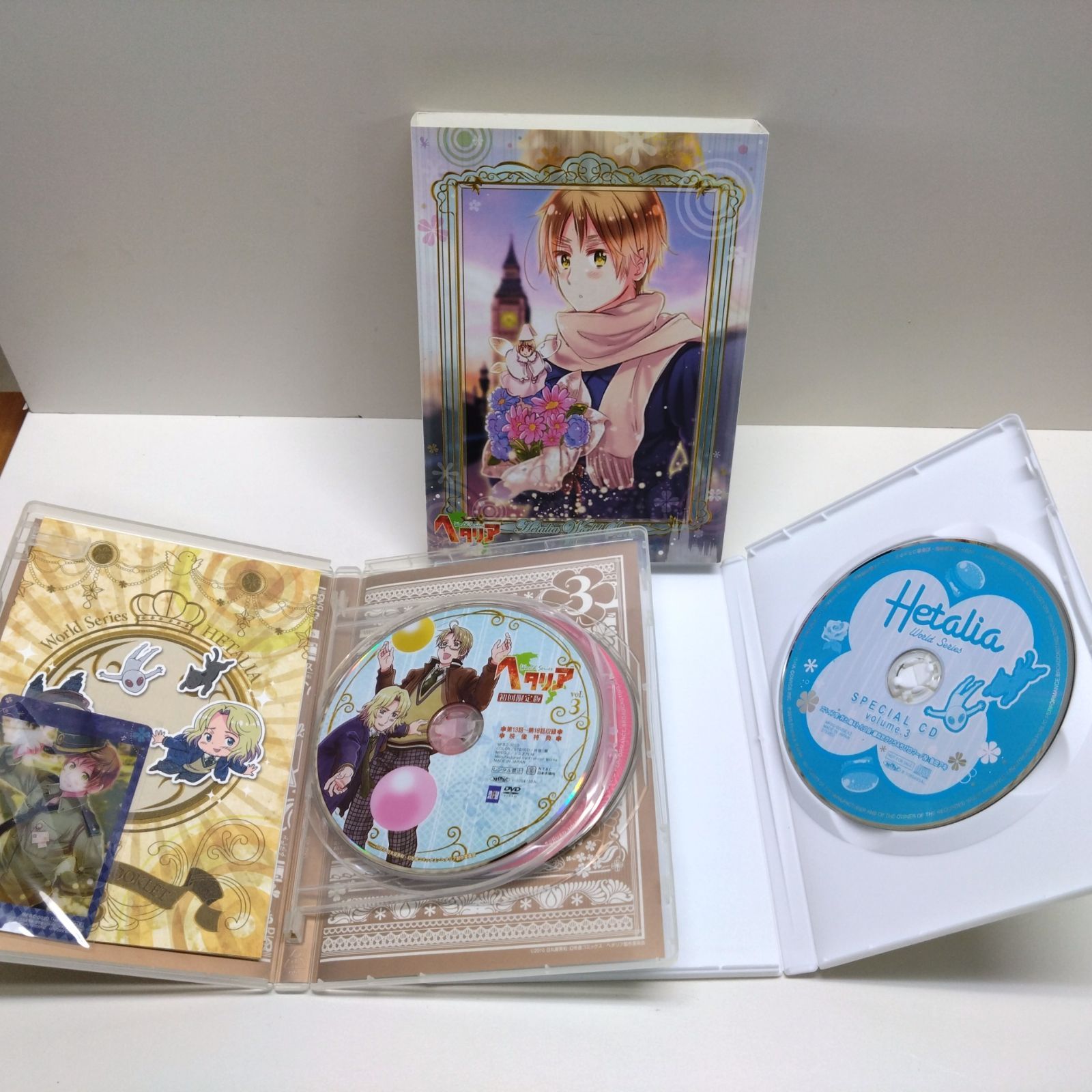 82988 ヘタリア World Series アニメイト限定版 3～6巻 セット