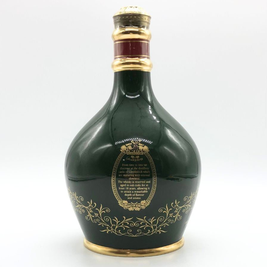 グレンフィディック 18年 エンシェントリザーブ 緑陶器 節約 750ml【J2】