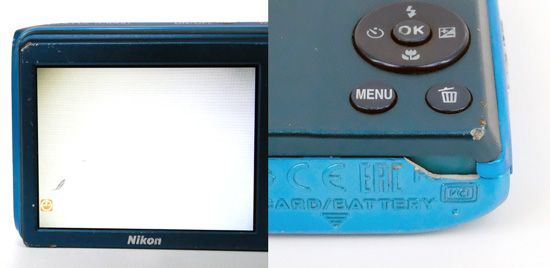 Nikon クールピクス S3600 コンパクトデジタルカメラ 青 オールド