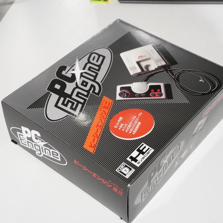 PCエンジンミニ 本体＋純正コントローラー1本セット｜動作確認済｜HDMI