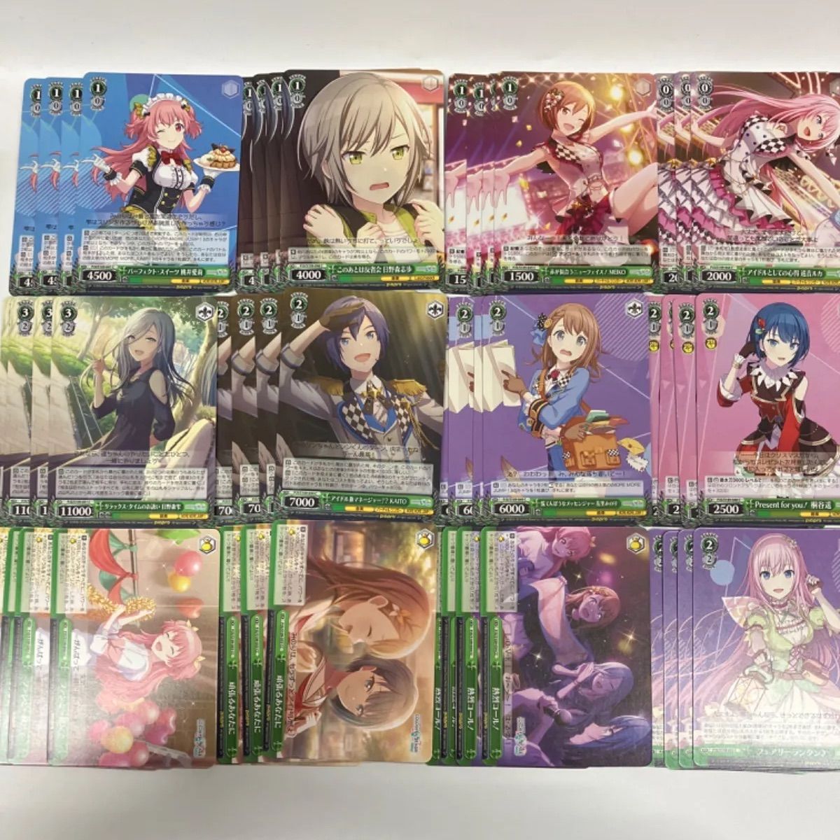 ヴァイスシュヴァルツ 推しの子 Vol.2 RR以下4コン 先行後攻マーカー