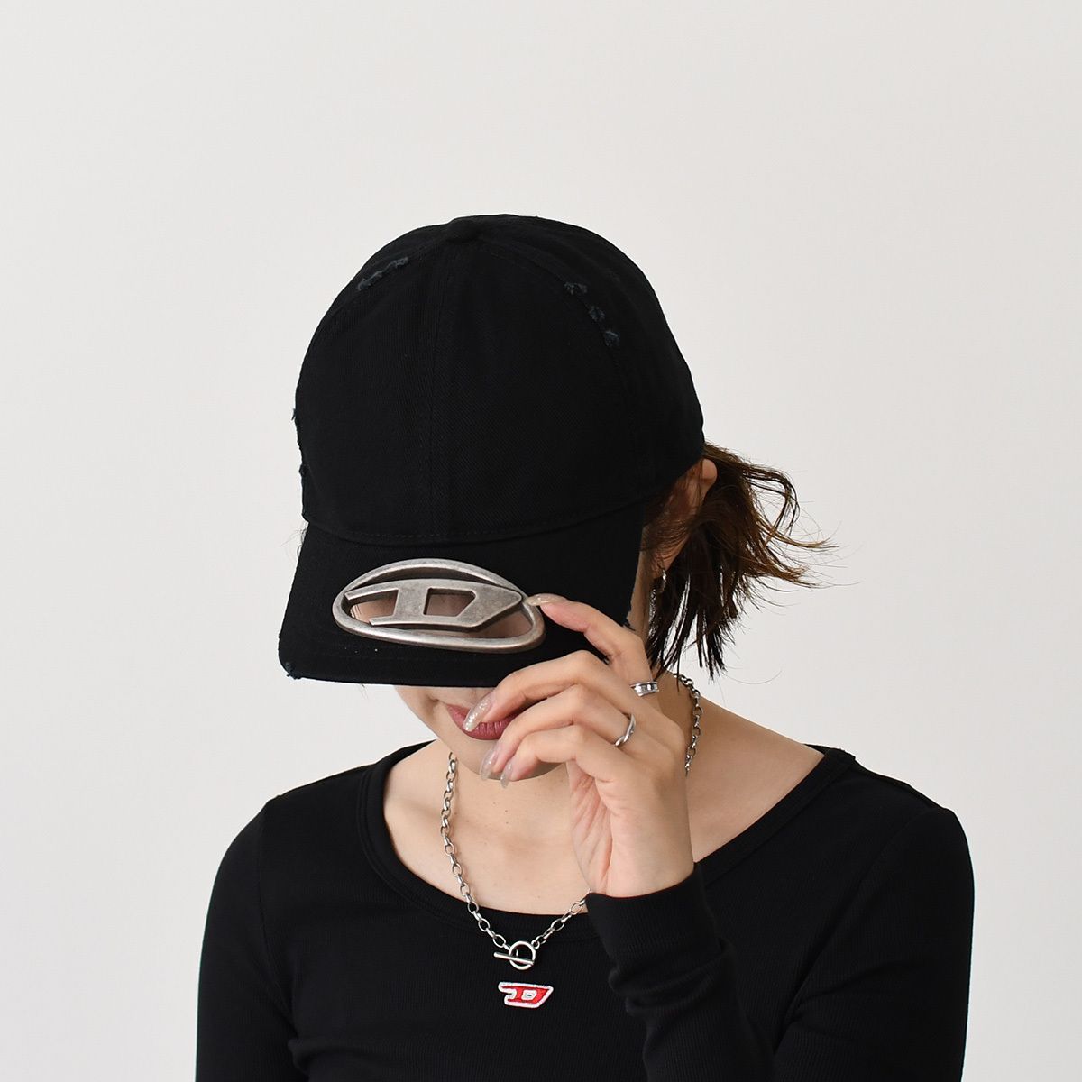 DIESEL ディーゼル 帽子 キャップ C-BEAST-A1 ベースボールキャップ