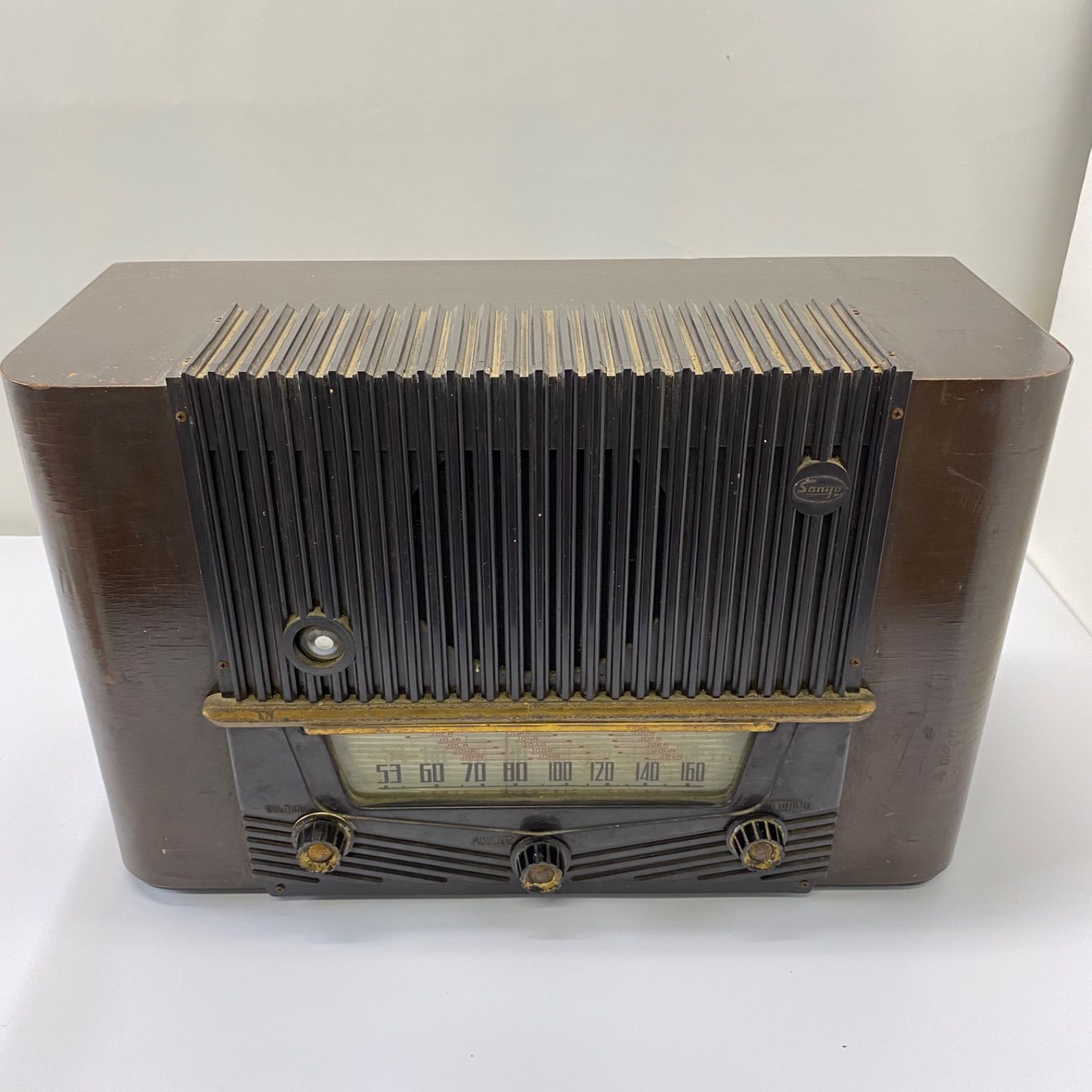 サンヨーラジオ SS-701型 真空管ラジオ 昭和レトロ アンティーク 木製