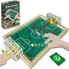 MINI PLAKKS ミニプラックス テーブルサッカーゲーム、木製フィンガー