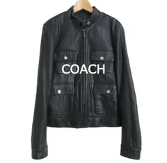2026年最新】コーチ COACH ラムレザージャケットの人気アイテム - メルカリ
