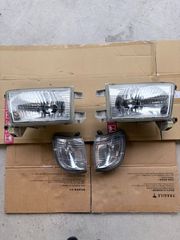 78プラド オレンジYTライト類 3点セット コーナーランプ サイド