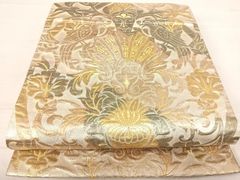 平和屋本店○極上 金彩友禅 卓越技能者・名工・和田光正 太鼓柄袋帯 洋