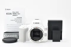 2026年最新】CANON eos kiss x10 ホワイトの人気アイテム - メルカリ