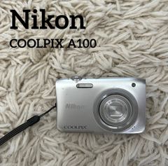 ✨大人気✨】Nikon COOLPIX A100 コンデジ 平成レトロ シルバー - メルカリ
