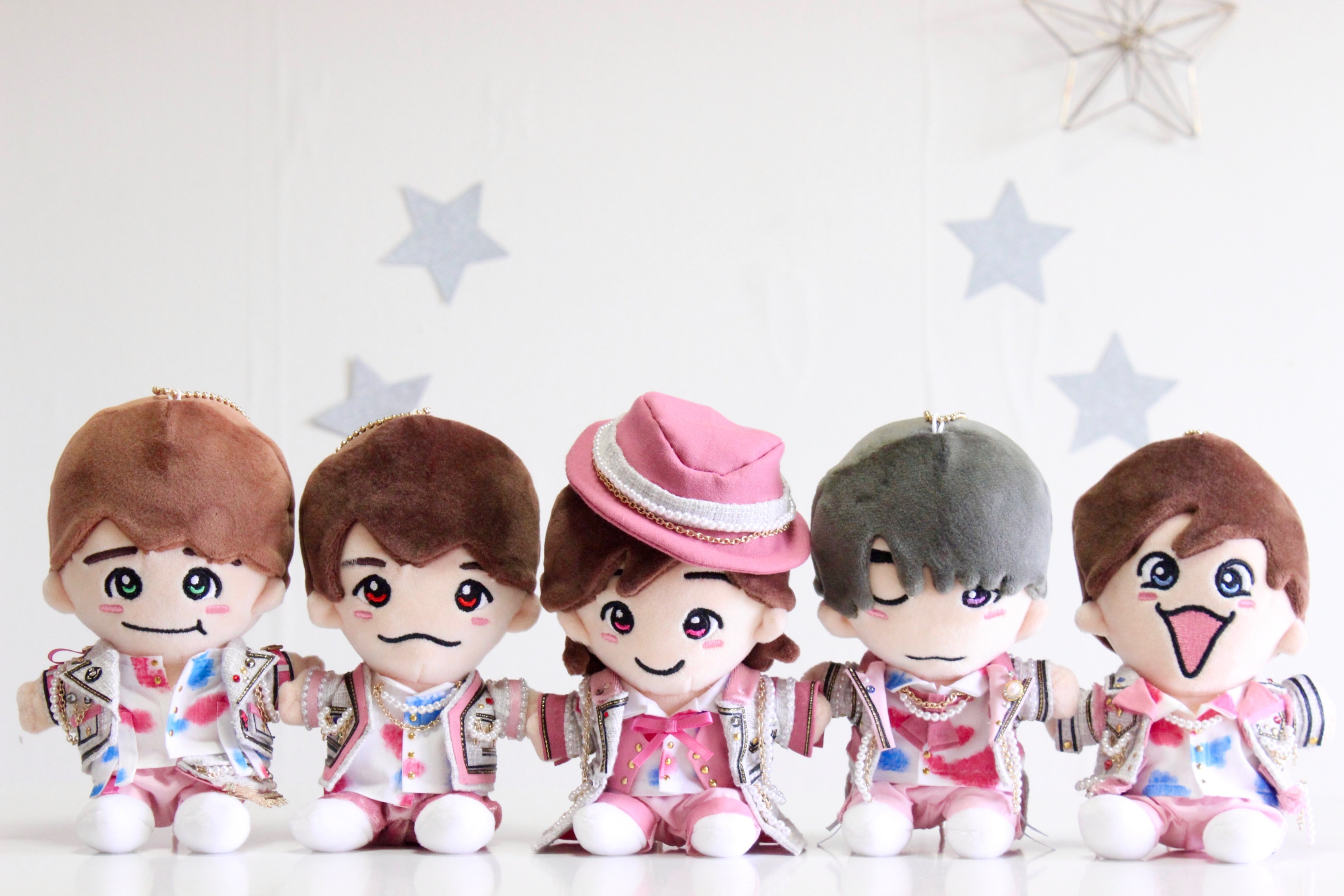 ちびぬいなにわ男子1stLove＆花婿風服衣装白スーツ高橋恭平