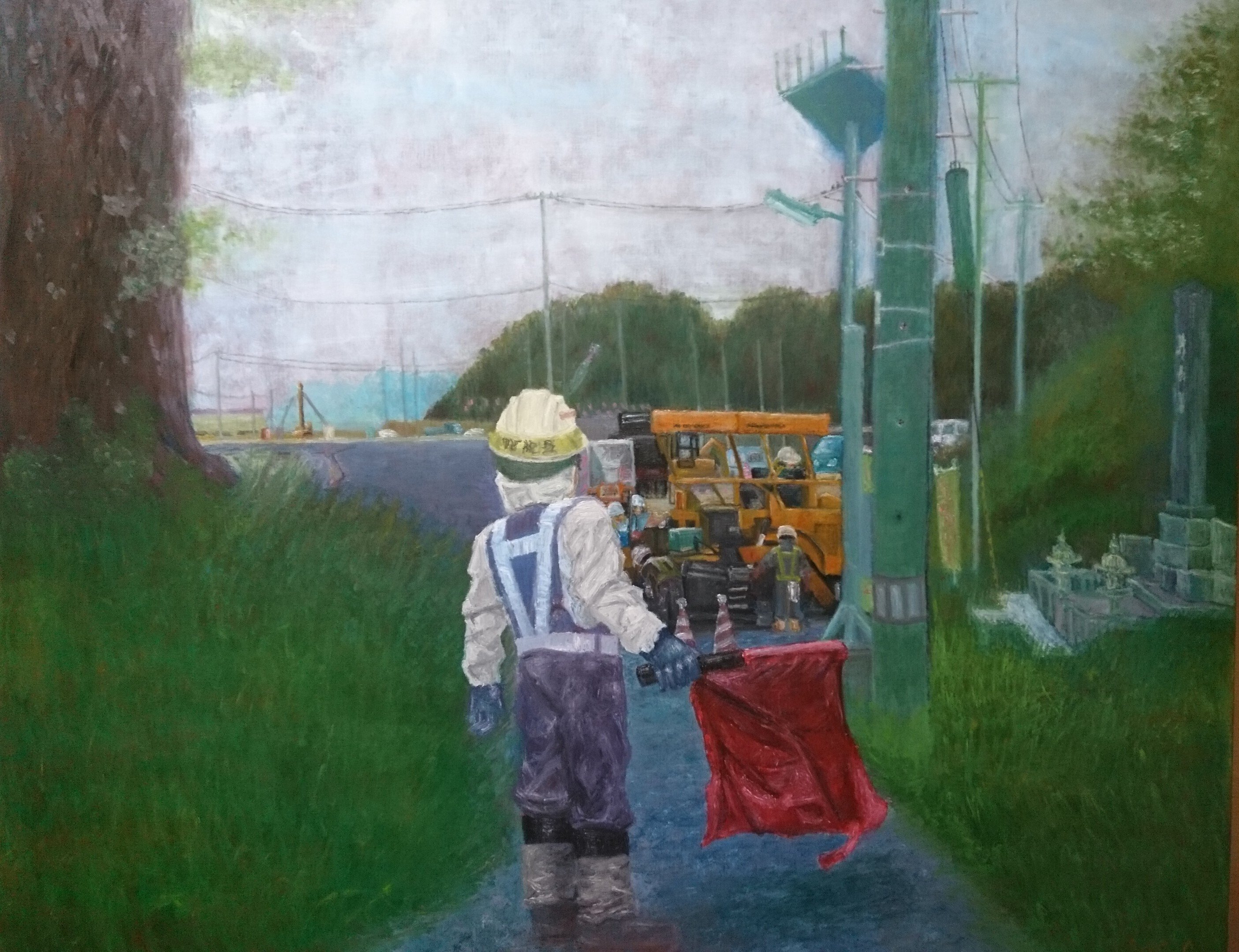 ニケリオン】震災後5枚目の絵画(F100号)を描いた時の感想