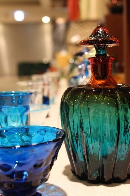 西川孝次の吹き硝子』始まります！阪急うめだ本店くらしのギャラリー