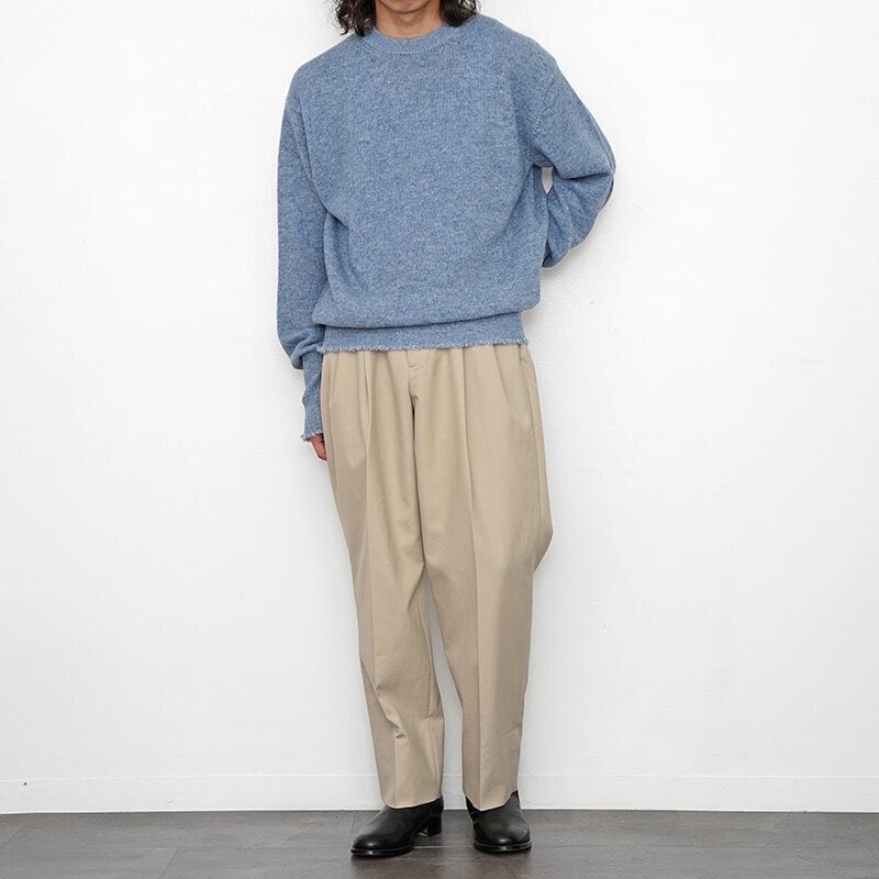 普通に見えて普通じゃないニットのご紹介！【MAATEE&SONS】強撚