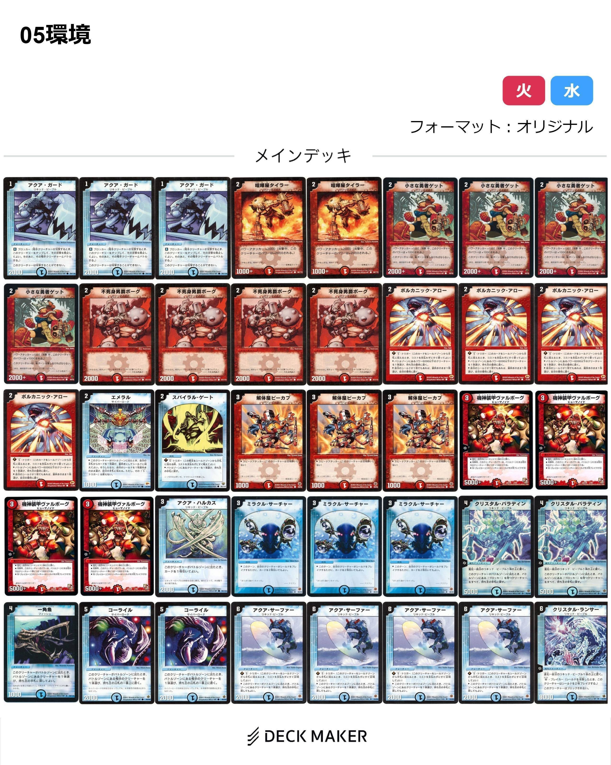 デュエマクラシック05環境で遊んだ話【デュエマ】｜がっしー