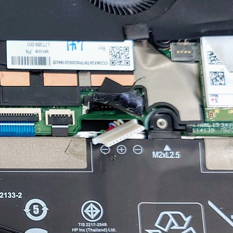 備忘録】 HP Spectre x360-13-aw0162tu (13-aw0000シリーズ)のバッテリ