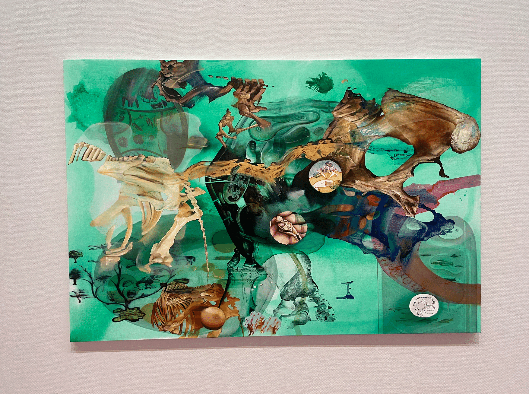 東京オペラシティ「今津景 タナ・アイル」、寄り道でカフェ「本の