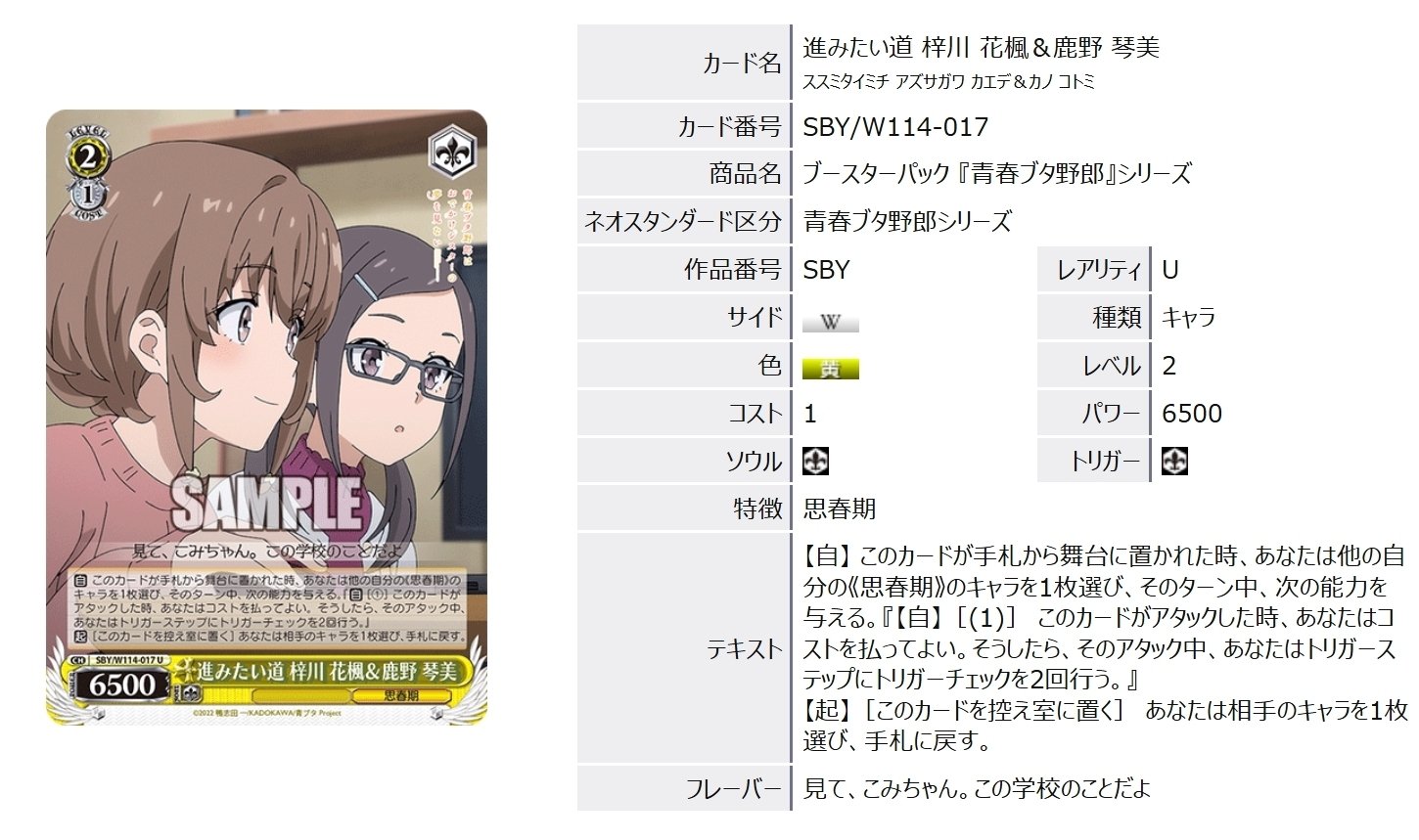 BCF2025仙台地区ネオス準優勝！！！青ブタ8扉【構築雑記】｜しむ