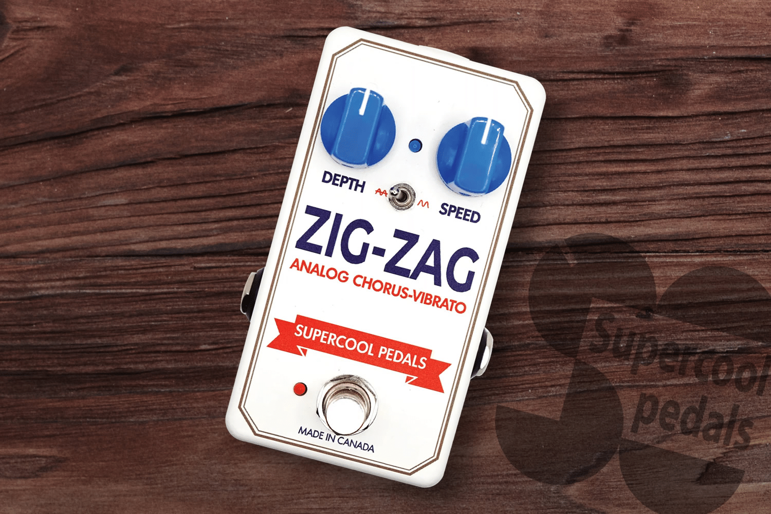 Supercool Pedals】現代仕様のアナログ・コーラス／ビブラート「ZIG