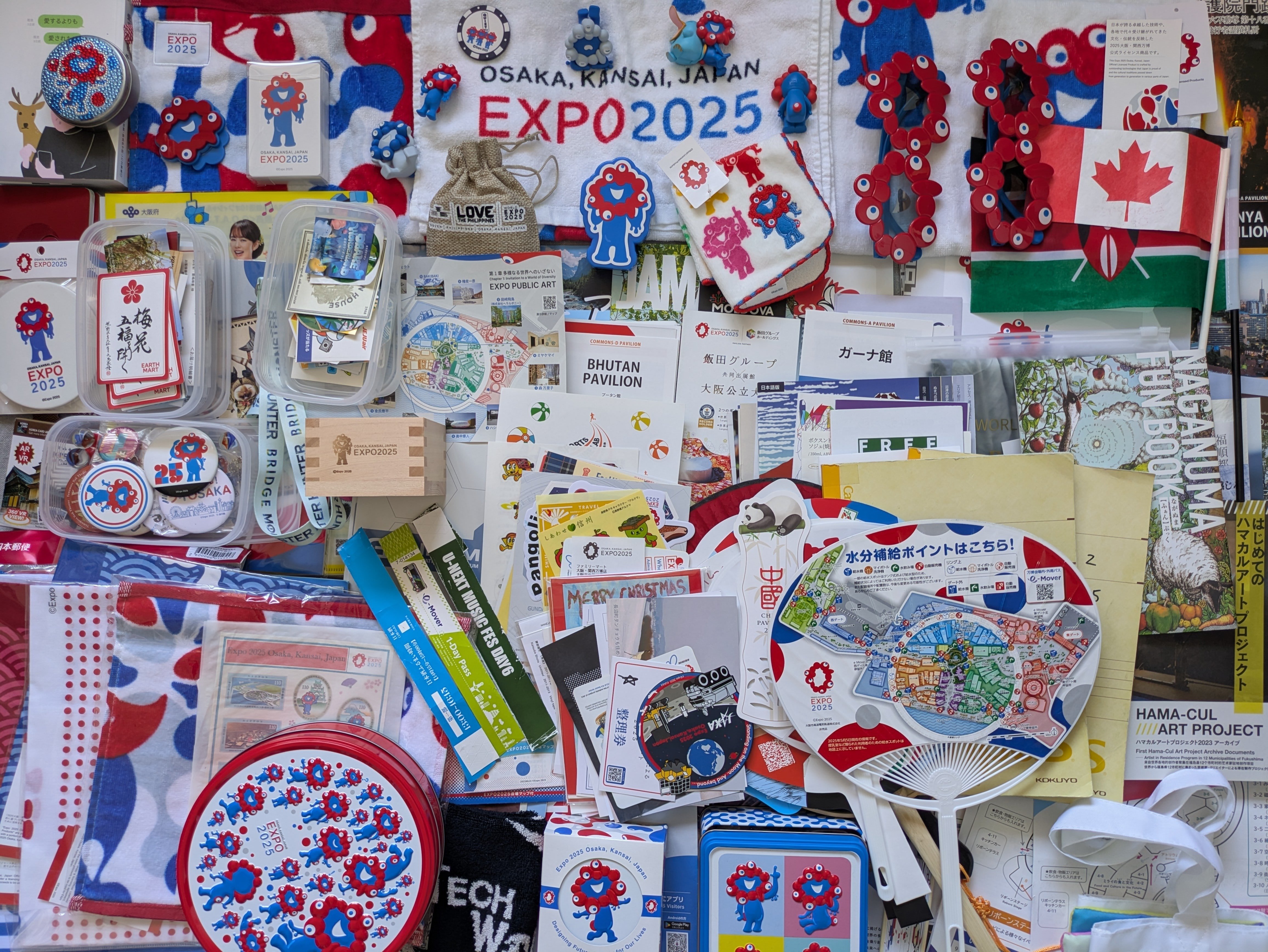 大阪・関西万博】総括（物品整理編）｜かねだたつぞう