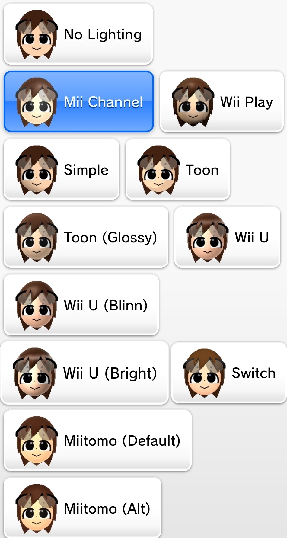 各ハードのMiiを完全再現！？ ｢Mii Creator｣紹介｜ミョウガ