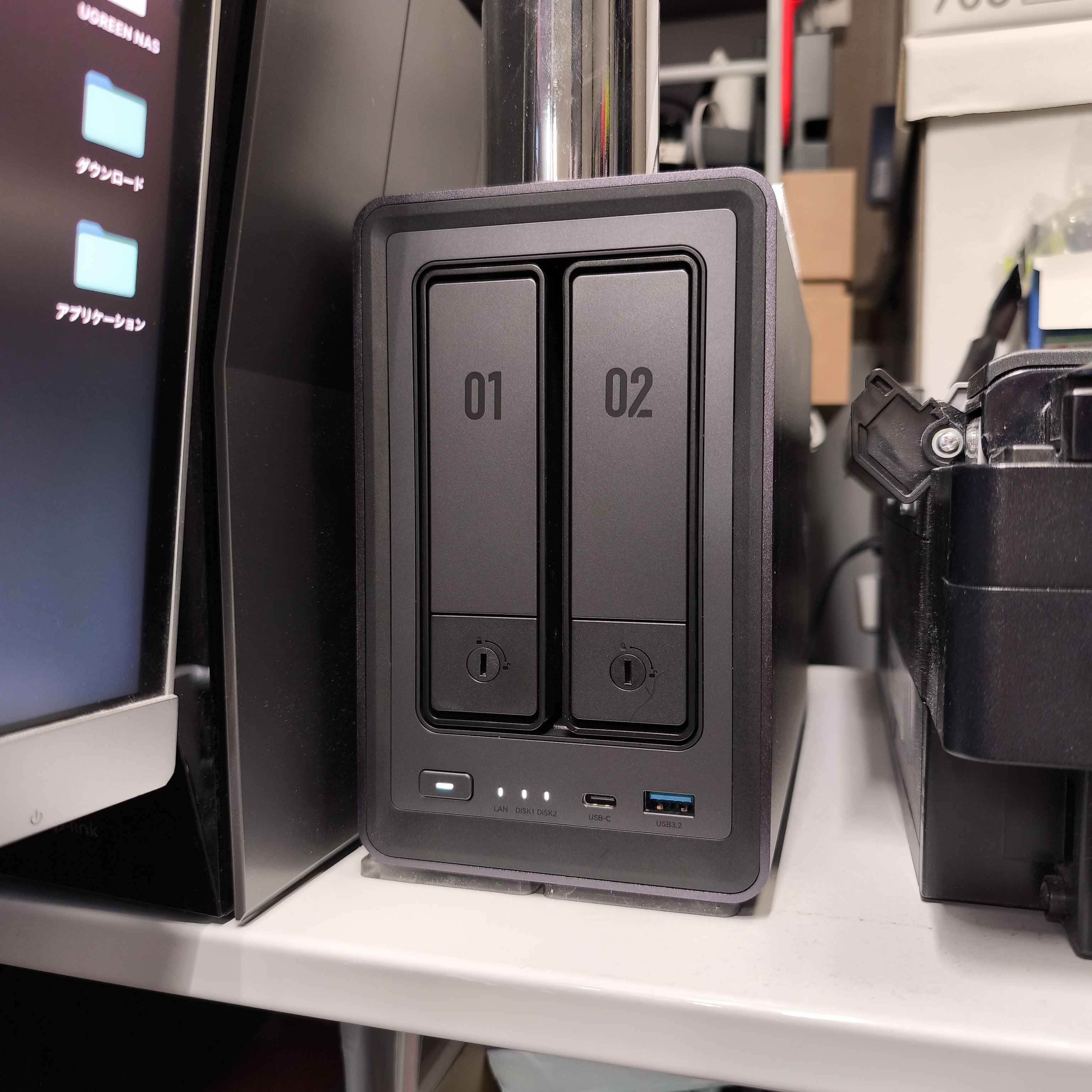 UGREENのNASがemergency modeになって「詰んだ…」と思ったときの話