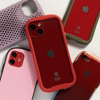 PRODUCT)REDに合うレッドカラーのiPhone SE(第3世代)/SE3ケース- Hamee