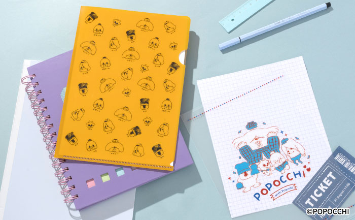 Popocchi A5クリアファイル