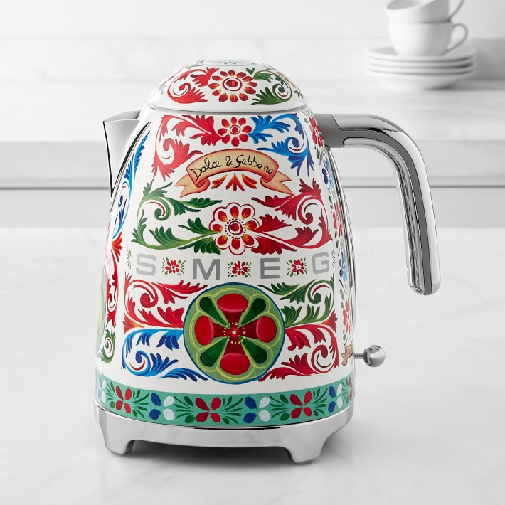 SMEG Dolce & Gabbana Electric Kettle | Williams Sonoma