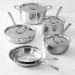 All-Clad G5 Graphite Core 10-Piece Cookware Set | Williams Sonoma