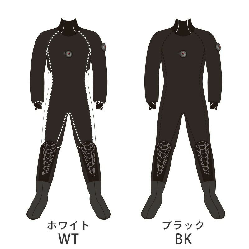 3mmフード付】 国産 最軽量 ドライスーツ メンズ レディース