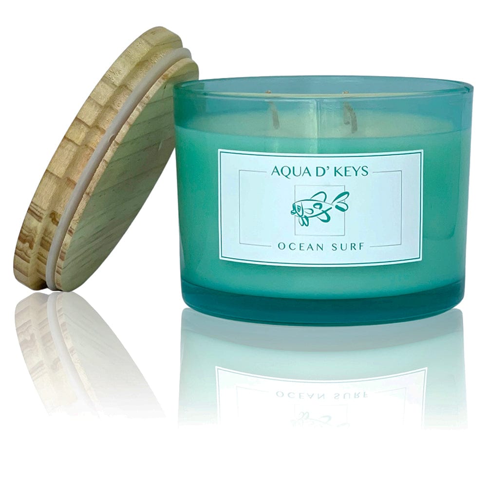 Ocean Surf Hand Poured Candle – AQUA D' KEYS