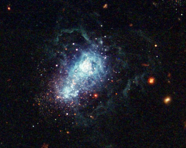 APOD: 2004 December 3 - I Zwicky 18: Young Galaxy