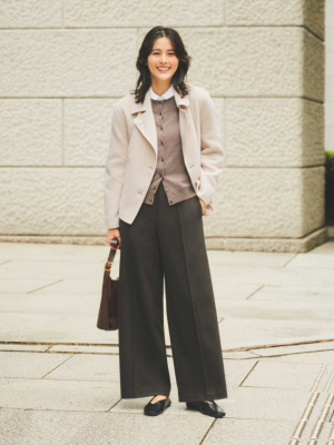 ユニクロ公式 | ダブルフェイスショートコートリラックスフィット