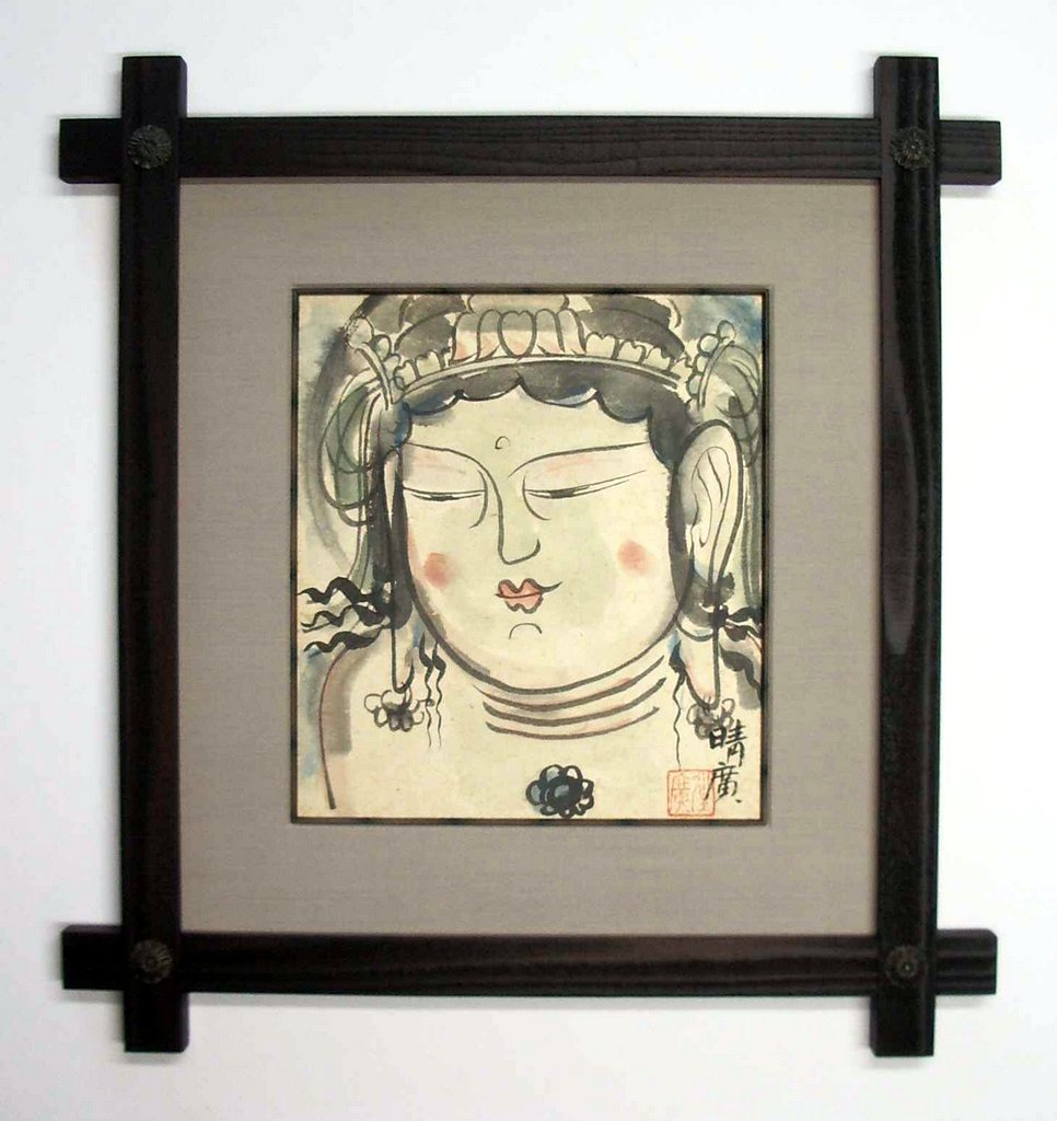 澤田政廣 墨彩画作品 高級和額仕立｜アートおおがき