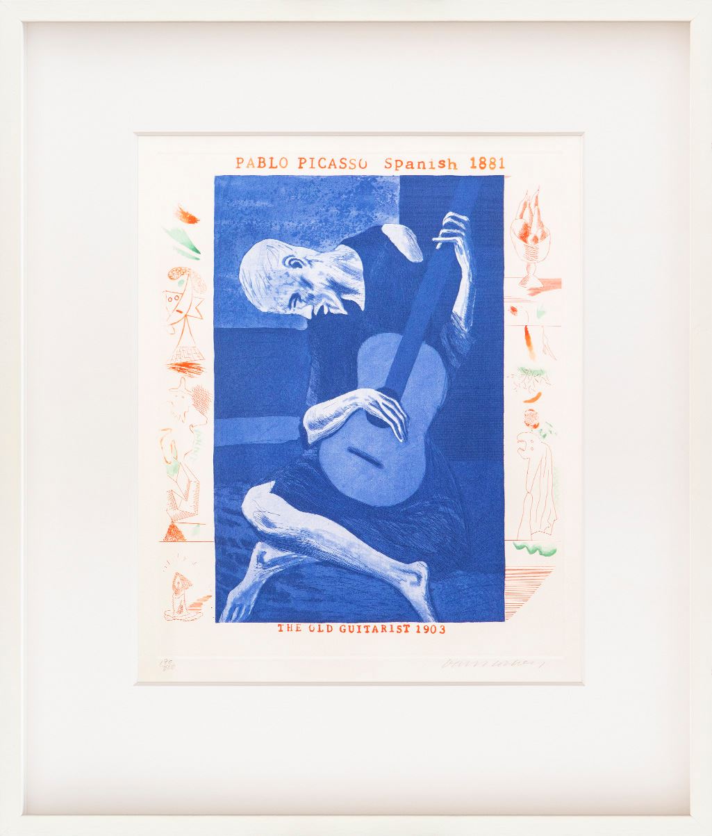 The Old Guitarist from The Blue Guitar | Artmarket Gallery