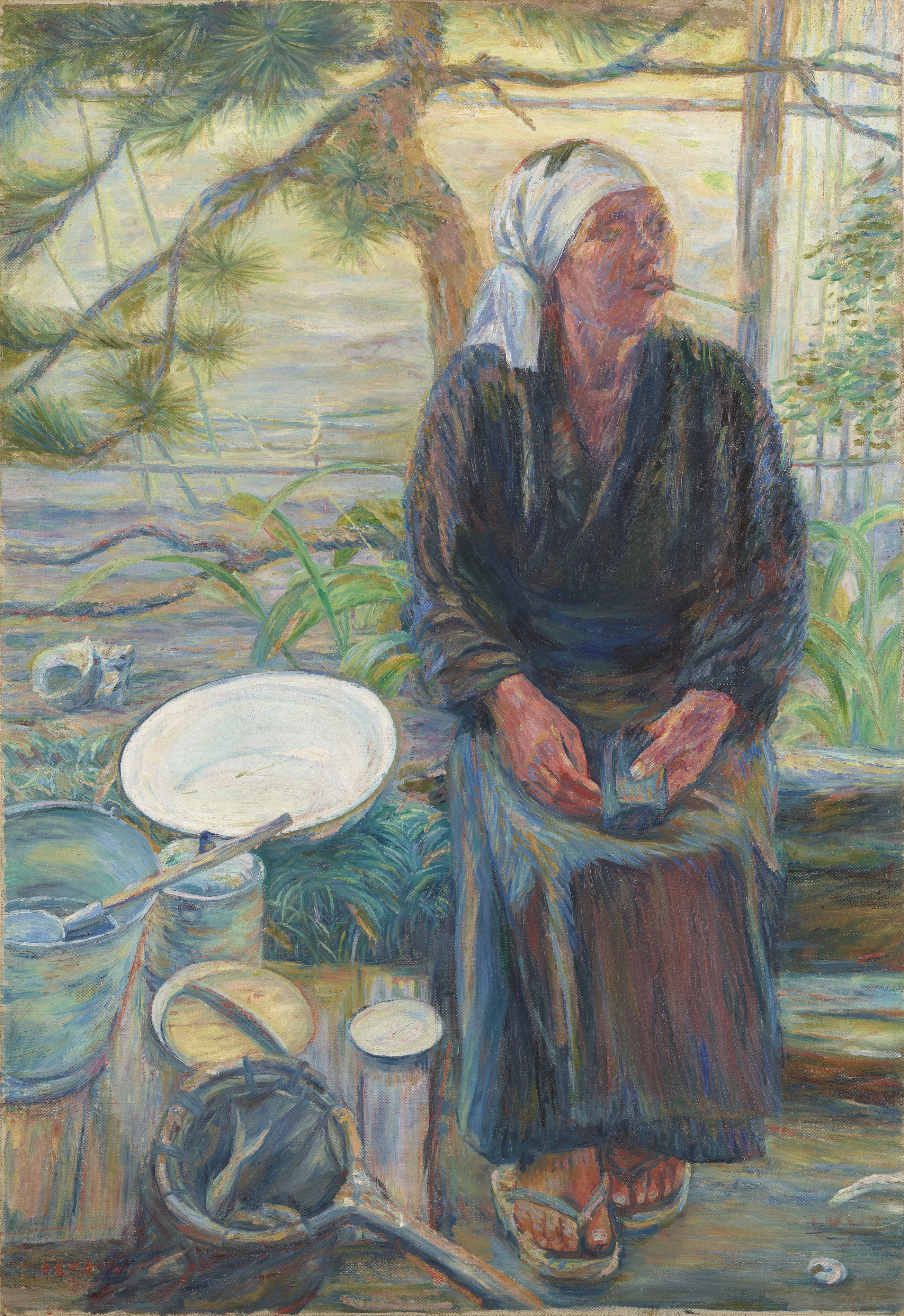 九州洋画Ⅱ：大地の力」展に寄せて【学芸員コラム】 第2回「坂本