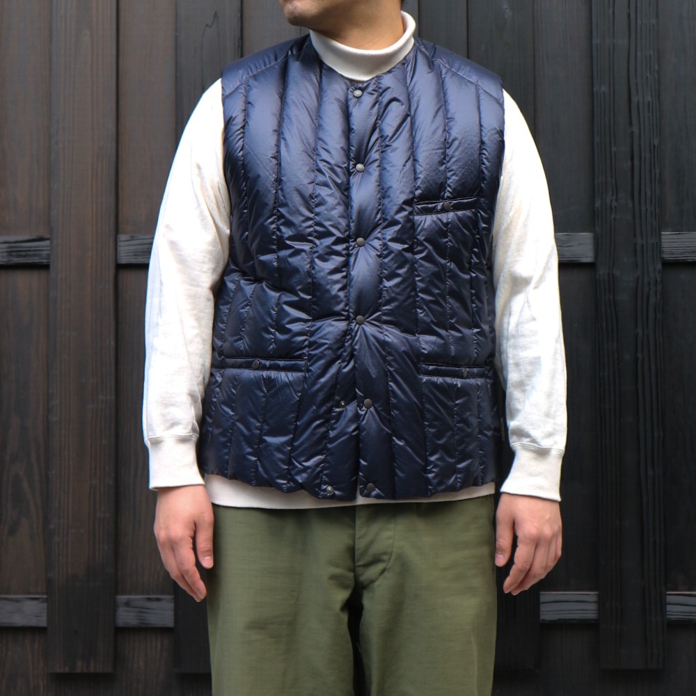 マストハブなインナーダウン、SIX(6)MONTH DOWN VEST。 | オーベルジュ
