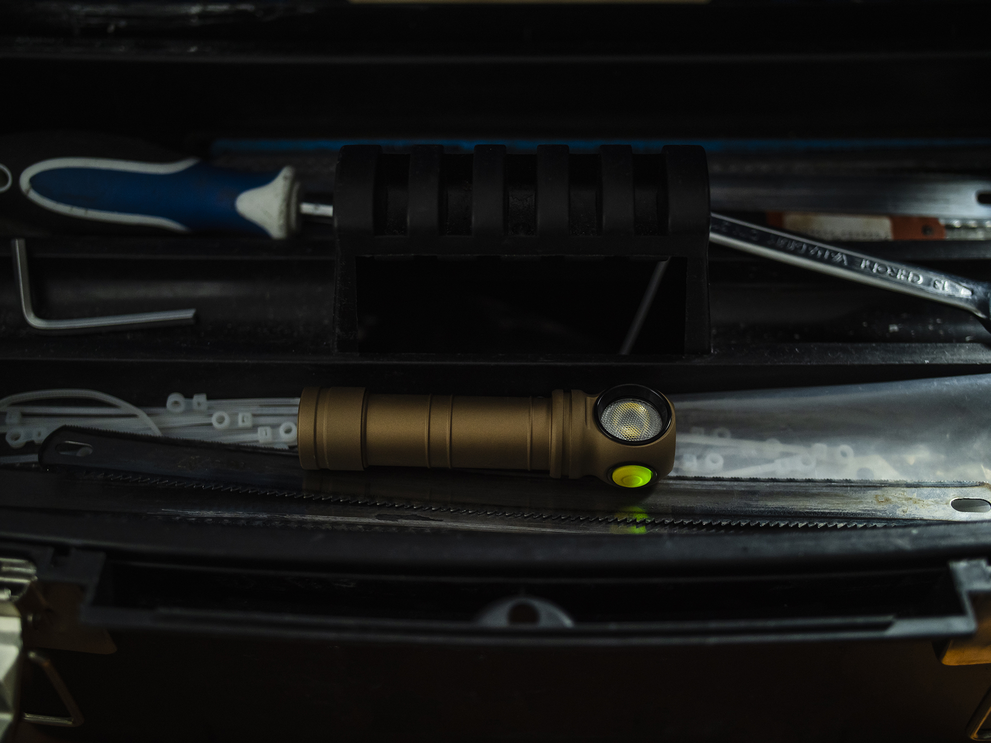 Armytek Wizard C2 Pro Max Magnet USB Sand – High Power Headlamp