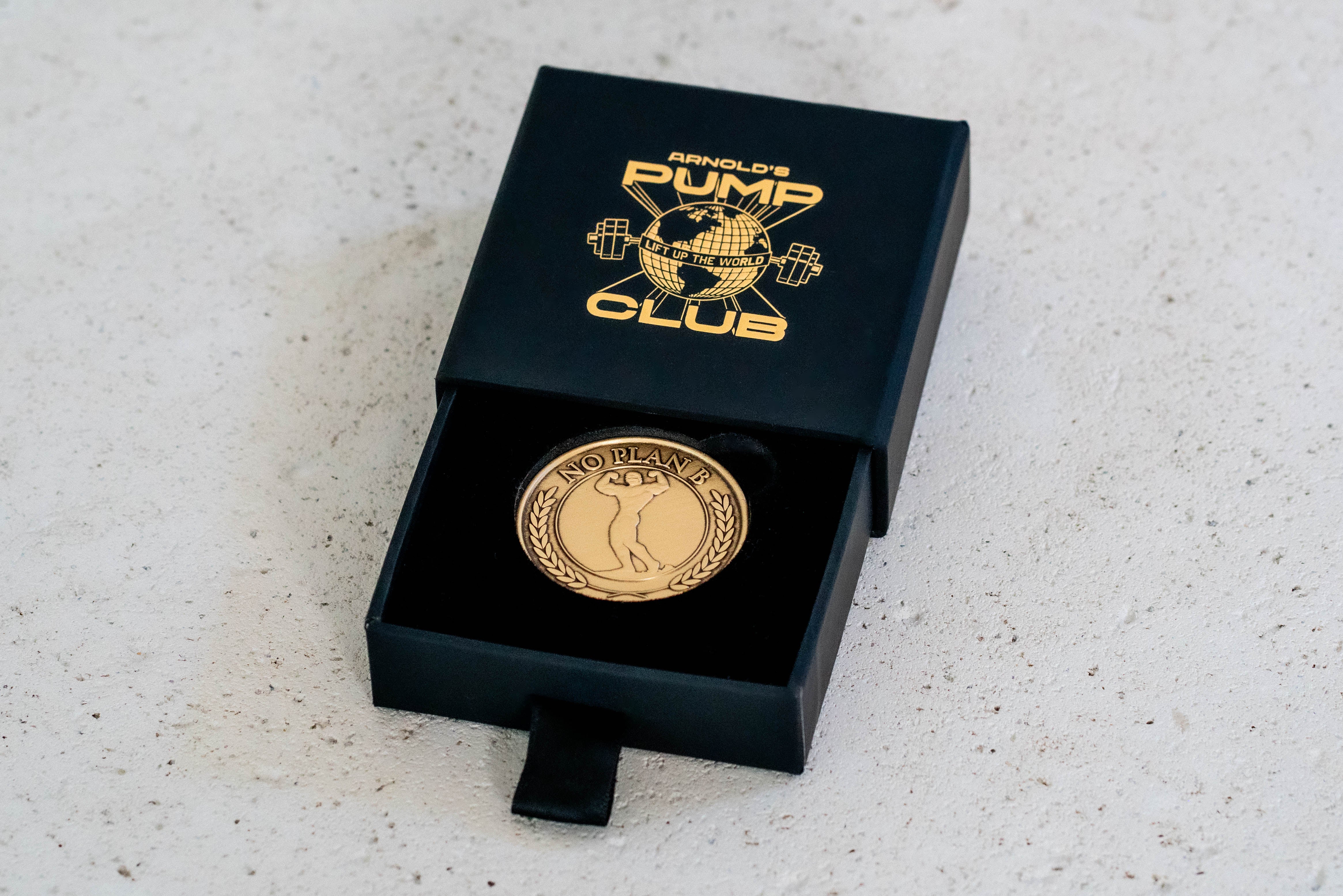No Plan B Medallion – Arnold's Pump Club