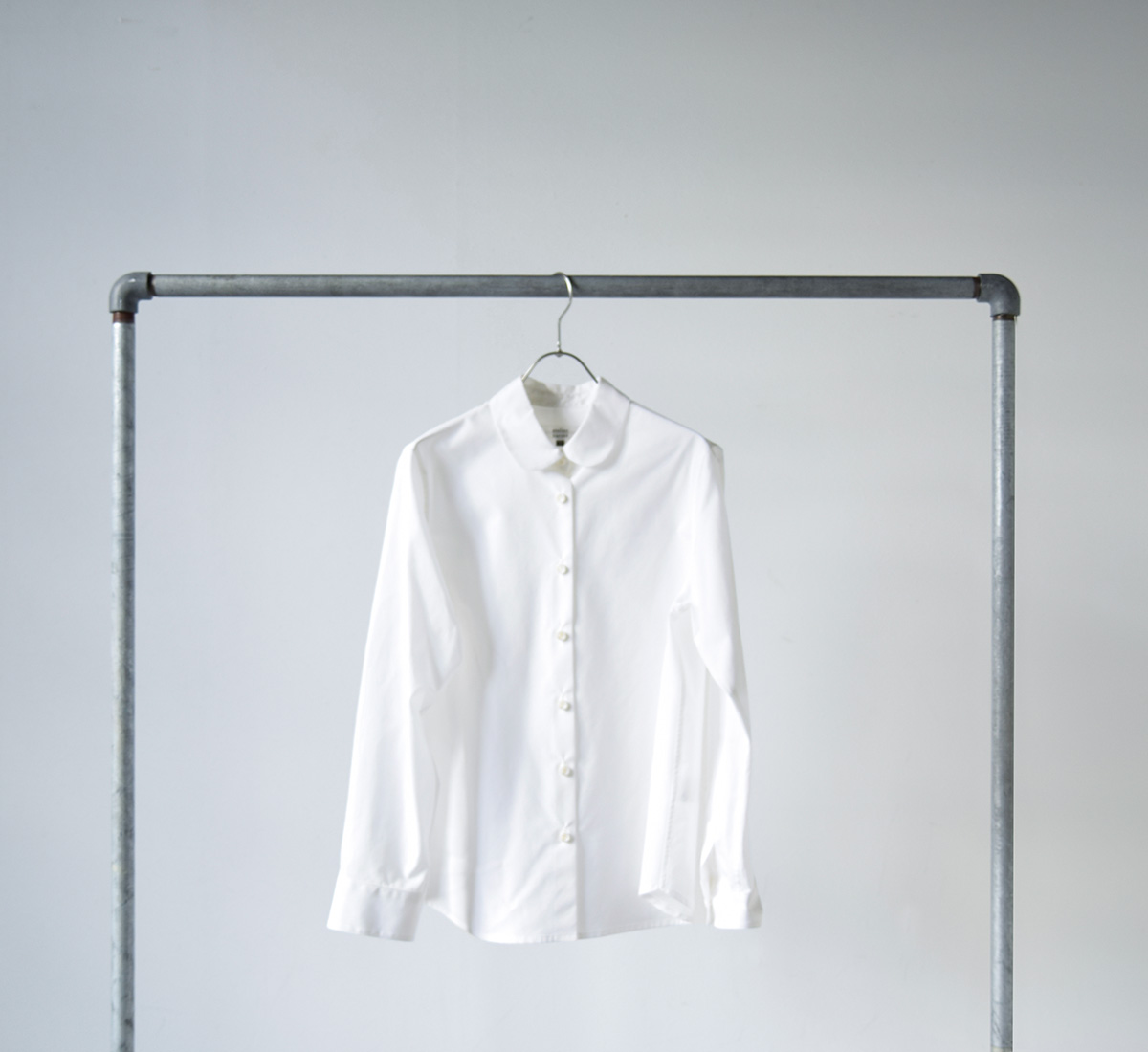 atelier naruse アトリエナルセ フォーマル コットン 丸衿 シャツ