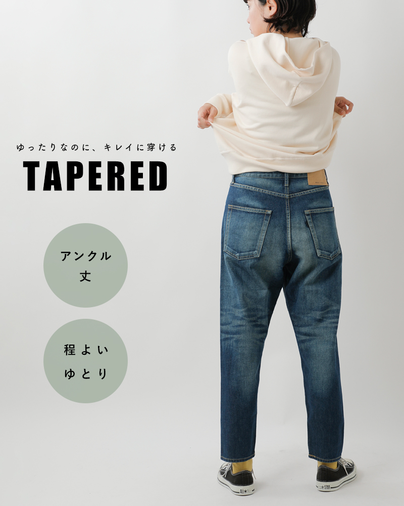 mizuiro ind ミズイロインド ディストレスト ハイウエスト デニム