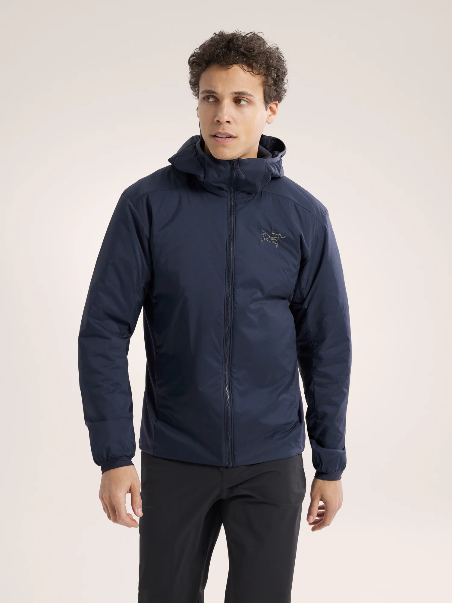 Arc'teryx Men's Breathable Atom Hoody Navy – Black Sapphire – Arc