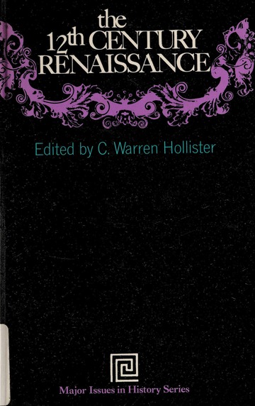 The twelfth-century renaissance : Hollister, C. Warren (Charles