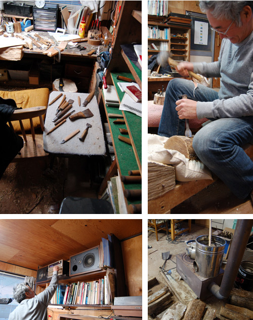 アートするひと（1）木彫作家 荒井修／伊達市室蘭市を含む西胆振の